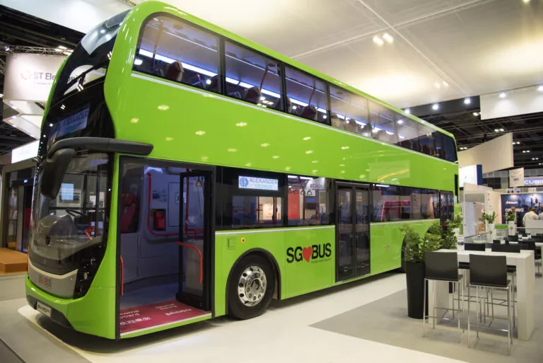 Singapore - Enviro500 Concept Bus at LTA-UITP exhibition