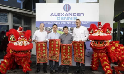 Alexander Dennis opens Singapore facility (1)