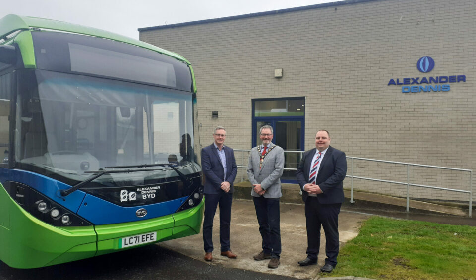 Electric-bus-demonstrator-at-ADL-Ballymena